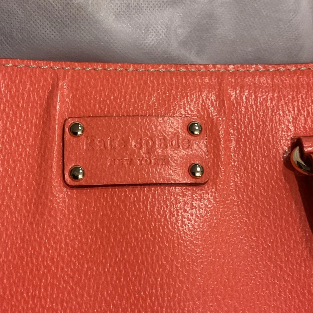 Kate Spade Vibrant Coral Tote